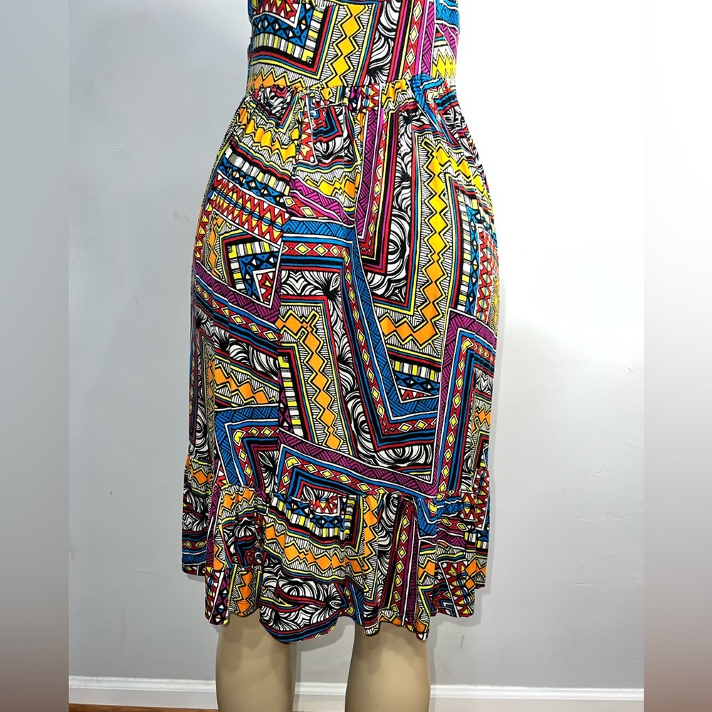 Spense sleeveless, colorful dress size large - Picture 6 of 9